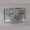 Tabletop Decoration Metal Glass Double Frame Christian Gift 