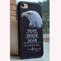 Eagle Relief Soft Silicone Mobile Iphone7 Phone Case 