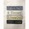 Religious Blessing Phrases Hang Density Board Christian Gifts 