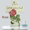Rose LOVE Never Fails Cross Resin Desktop Decor 