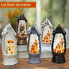 LED Lighted Nativity Figures With Music Christmas Gift