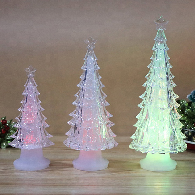 Novelty Led Light Christian Star Tree Christmas Gift 