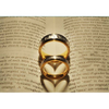 Simple Gold Plated Classic Color Jewelry Christian Ring