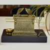 Covenant Ark Imitation Copper Resin Sculpture Desktop Decor 