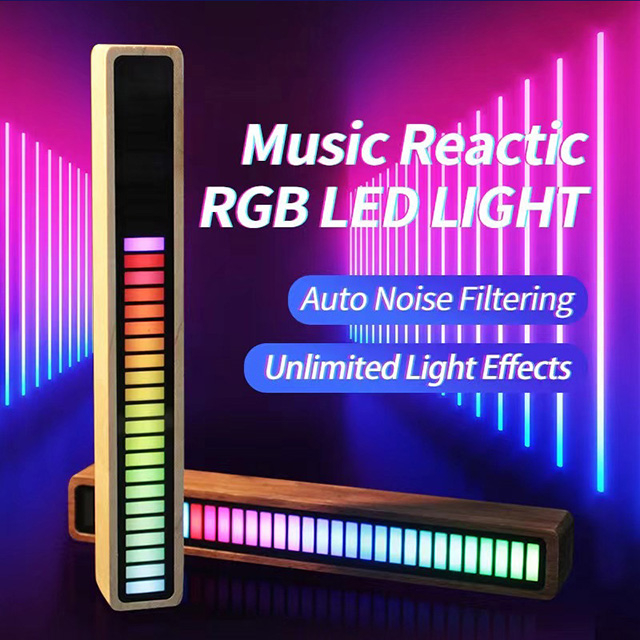 Music Reactic RGB LED Light Christian Decorative Lamp 