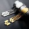 Black Gold Steel Stainless Christian Bracelet For Guys