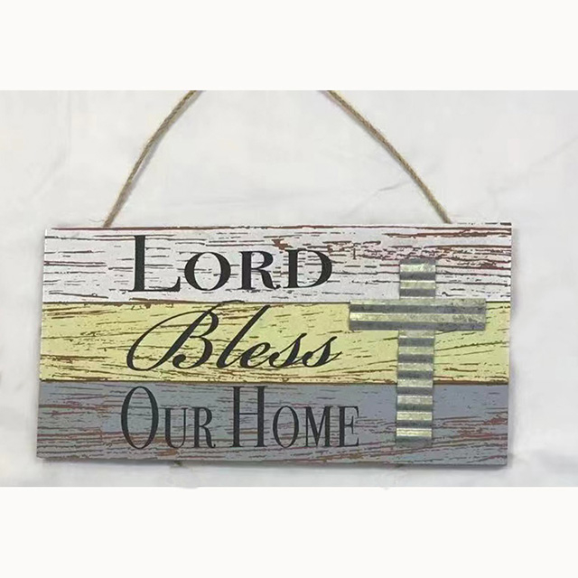 Christian Cross Faith Expression Customized LOGO Density Board 
