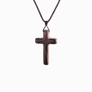 Charm Jewelry Factory Wholesale Excellent Wood Christian Necklace
