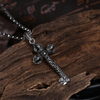 Positive Faith Gift Delicate Copper Cross Christian Necklace