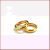 Wedding Gift Classic Salon Gold Plated Christian Ring